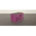 Fins Kleurhout roze-grijs 55x55 mm - lang 95 mm Fins Kleurhout roze-grijs 55x55 mm - lang 95 mm