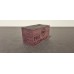 Fins Kleurhout bordeauxrood-grijs 55x55 mm - lang 95 mm Fins Kleurhout bordeauxrood-grijs 55x55 mm - lang 95 mm
