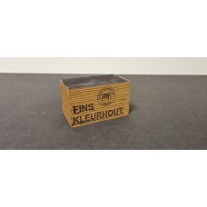 Fins Kleurhout oranje-grijs 55x55 mm - lang 95 mm Fins Kleurhout oranje-grijs 55x55 mm - lang 95 mm