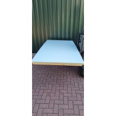 187. 9 mm MDF V313 met HPL toplaag Wit 