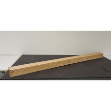 Beuken rib  60x60 mm - lang 120 cm