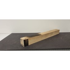 Esdoorn rib  80x80 mm - lang 75 cm