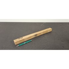 Olijf rib (ruw) 30x30 mm - lang 42 cm