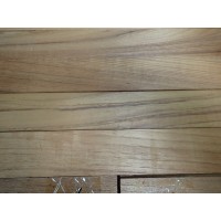DOSSE / GEVLAMDE Teak deklatten 9x48 mm