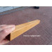 Kersen rib  46x46 mm - lang 50 cm