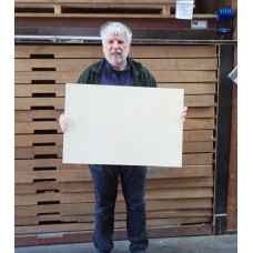 AANBIEDING! Pools Berken / dik  3 mm / herzaagd op 50x76 cm 