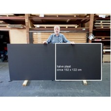 ZWART MDF 9 mm / halve plaat ZWART MDF 9 mm / halve plaat