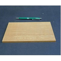 Teak lijfhout 9x120 mm houtmonster